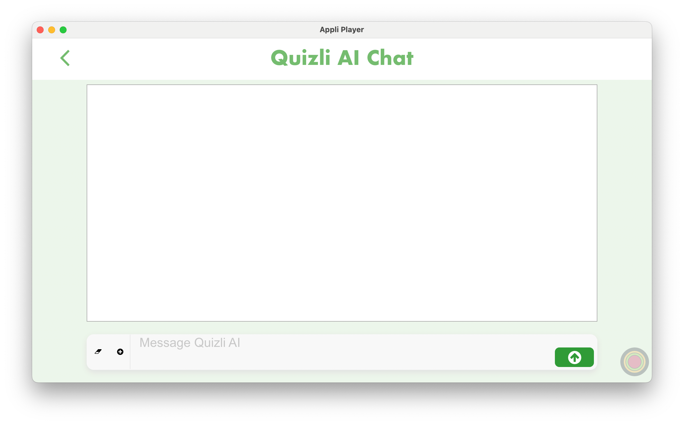Quizli AI chat